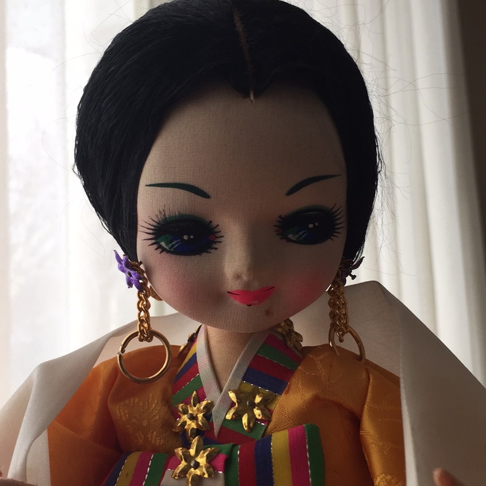 Doll from Korea. Circa 1972